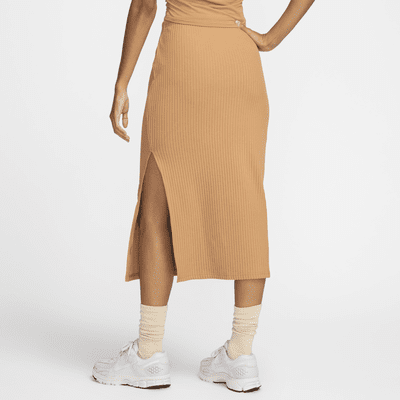 Nike Sportswear Chill Rib Women's Slim Midi Skirt