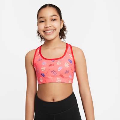 Nike Dri-FIT Swoosh wendbarer Sport-BH für ältere Kinder (Mädchen). Nike CH
