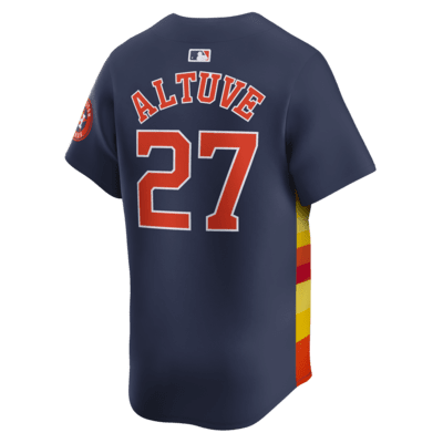 Jersey Nike Dri-FIT ADV de la MLB Limited para hombre José Altuve Houston Astros