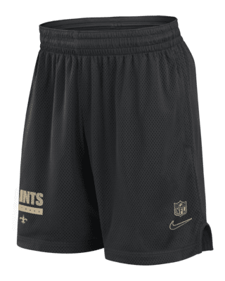 Мужские шорты New Orleans Saints Sideline Nike Dri-FIT NFL Shorts