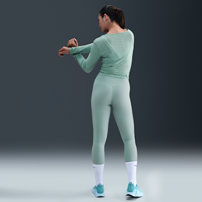 Leggings de largo completo de tiro alto y sujeción ligera para mujer Nike Zenvy