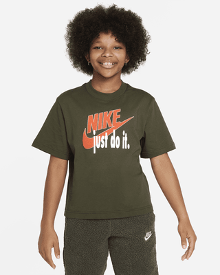 Подростковая футболка Nike Sportswear Big Kids' (Girls)