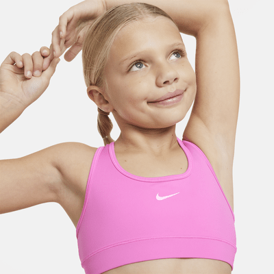 Nike Swoosh Big Kids' (Girls') Sports Bra