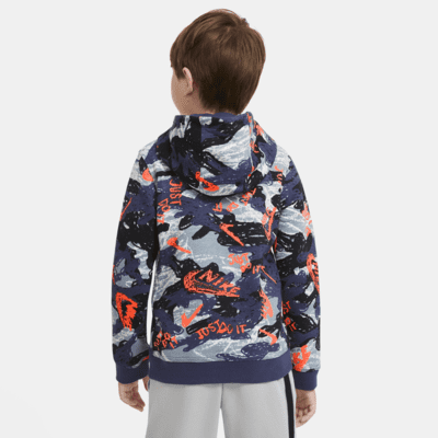 Nike Sportswear Club Fleece Big Kids' (Boys') Printed Pullover