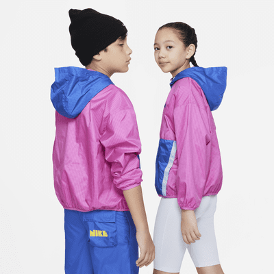 Nike Outdoor Play Big Kids' Oversized Woven Jacket. Nike JP