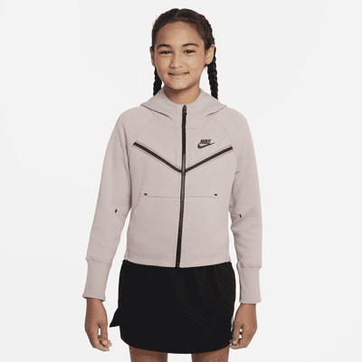 jungle briefpapier bereik Nike Sportswear Tech Fleece Windrunner Big Kids' (Girls') Full-Zip Hoodie  (Extended Size). Nike.com