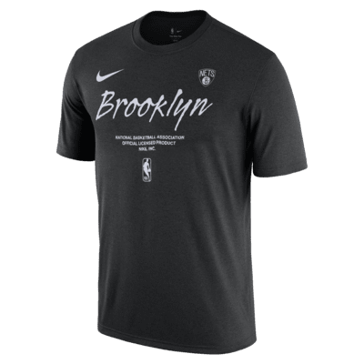 Nike Brooklyn Nets Men's Hardwood Classic Dry Essential Logo T