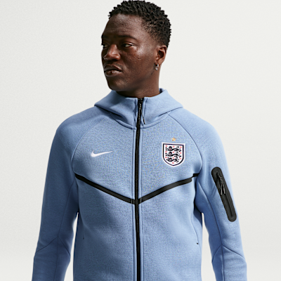 England Tech Fleece Windrunner Men's Nike Soccer Full-Zip Hoodie