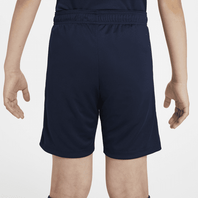 Chelsea FC Strike Nike Dri-FIT strikket fotballshorts til store barn