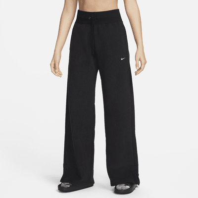 Nike Sportswear Phoenix Plush Pantalons de cintura alta, camals amples i teixit Fleece suau - Dona