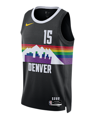 Мужские джерси Nikola Jokić Denver Nuggets City Edition Nike NBA Swingman Jersey