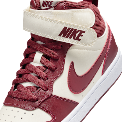 Nike Court Borough Mid 2 Big Kids' Shoes