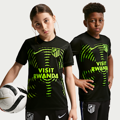 Nike Atlético Madrid Away Big Kids' Nike Dri-FIT Soccer Pre-Match Top