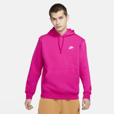 pink nike mens hoodie