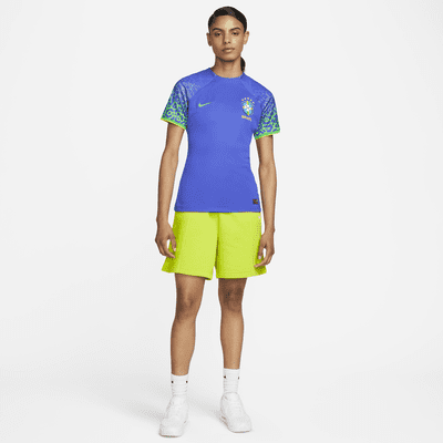 Brazil 2022/23 Stadium Home Women's Nike Dri-FIT Soccer Jersey.