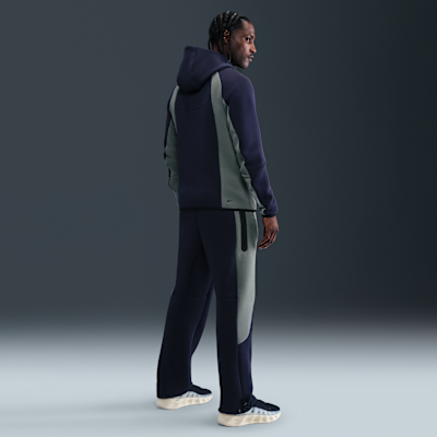 Chamarra Windrunner para hombre con tecnología Nike Tech de tejido Fleece con cierre completo y bloques de color