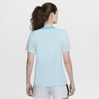 Haut de foot à manches courtes Dri-FIT Nike Strike pour femme