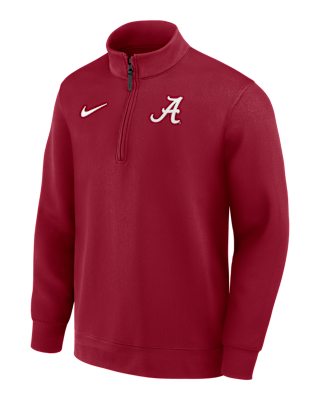 Мужские  Alabama Coaches Nike Dri-FIT College Long-Sleeve 1/2-Zip Top