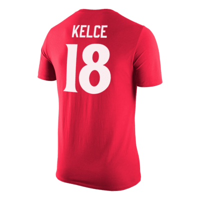 Playera universitaria Nike para hombre Cincinnati Travis Kelce Cincinnati