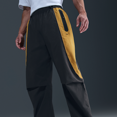 Nike Tech Men's Dri-FIT Woven Color-Block Loose-Fit Pants
