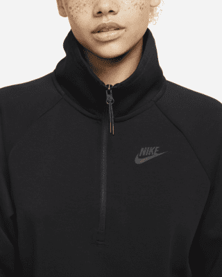 nike women's three quarter zip