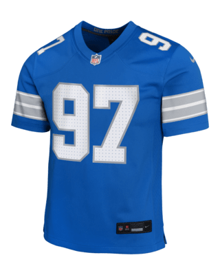 Подростковые джерси Aidan Hutchinson Detroit Lions Big Kids' Nike NFL Game Jersey