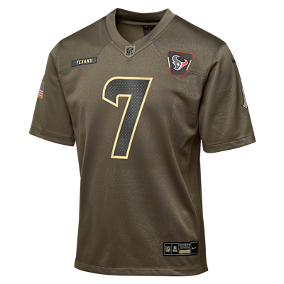 C.J. Stroud Houston Texans Salute to Service Big Kids’ Nike NFL Game Jersey