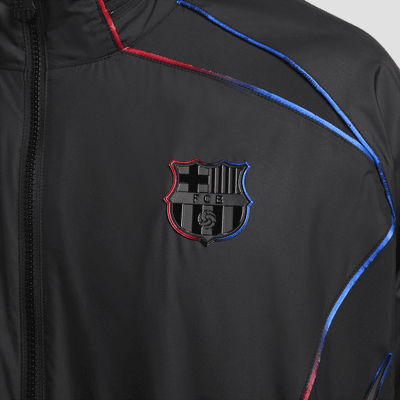 Veste légère de foot Nike Repel FC Barcelona Extérieur pour homme