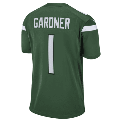 New York Jets Nike Home Game Jersey - Gotham Green - Aaron Rodgers - Mens