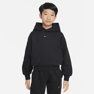 Nike Culture of Basketball Big Kids' Oversized Pullover Basketball Hoodie