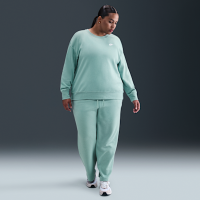 Nike Sportswear Club Fleece Women's Loose Crew-Neck Sweatshirt (Plus Size)