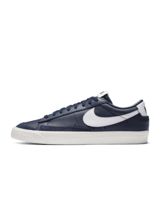 nike blazer low top black