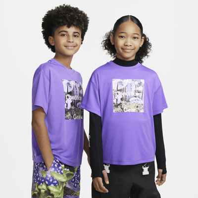 Nike ACG UV-T-shirt større børn. DK