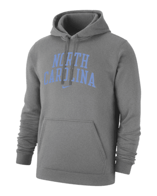 Мужское худи UNC Club Fleece Nike College Pullover Hoodie