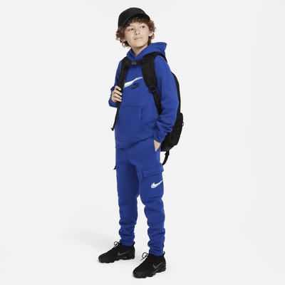 Nike Sportswear Older Kids' (Boys') Fleece Graphic Cargo Trousers