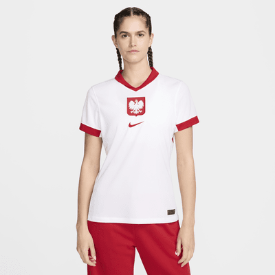 Polen 2024/25 Stadium Thuis Nike Dri-FIT replica voetbalshirt voor dames