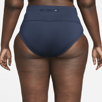 Parte inferior de traje de baño con cintura de tiro alto para mujer Nike Essential (talla grande)