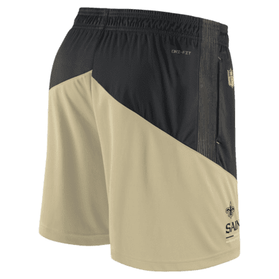 Nike New Orleans Saints Fly Xl Dri Fit Shorts in Black for Men