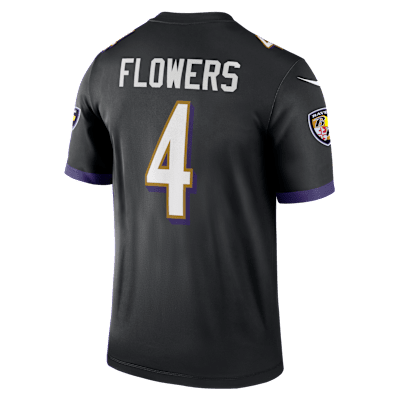 Zay Flowers Baltimore Ravens Men's Nike Dri-FIT NFL Legend Jersey