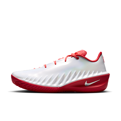 Nike G.T. Cut 4 White/University Red/Metallic Silver basketball shoe