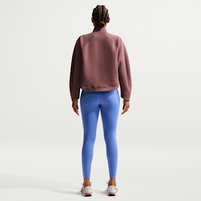 Nike Universa Women's High-Waisted 7/8 Leggings with No Front Seam