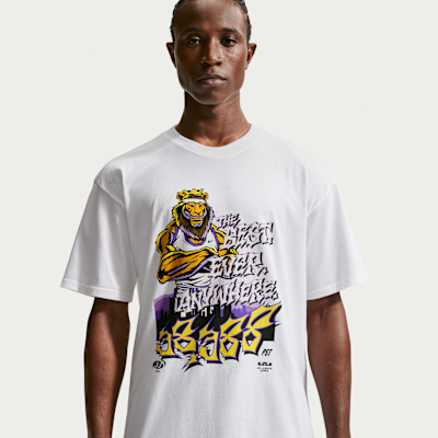 LeBron "For The Record" Nike Men's Basketball T-Shirt from Nike - $55