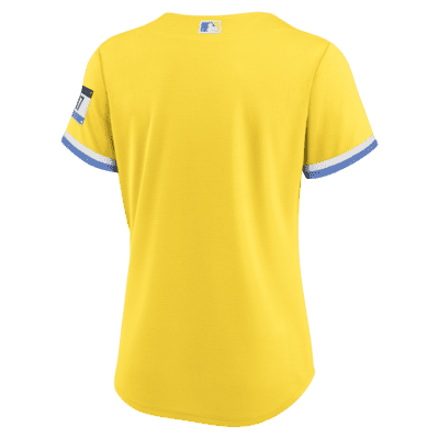 Camiseta de béisbol Replica para mujer MLB Boston Red Sox City Connect