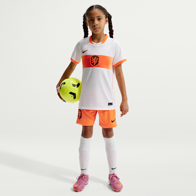 Netherlands 2026 Stadium Away Big Kids' Nike Soccer Dri-FIT Replica Shorts from Nike - $55