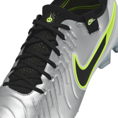 Nike Tiempo Legend 10 Elite lágy talajra készült, alacsony szárú futballcipő