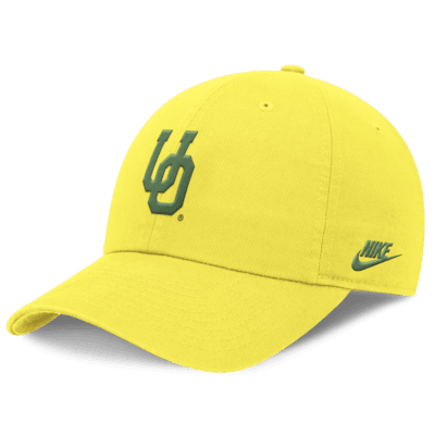 Gorra universitaria Nike Dri-FIT ajustable para hombre Oregon Ducks Legacy Club