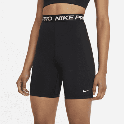 Nike Pro 365 Damesshorts met hoge taille (18 cm)
