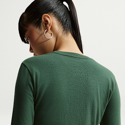 Nike Sportswear Chill Knit Women's Slim Long-Sleeve Cropped Top