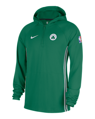 Мужское худи Boston Celtics Zoned Nike Dri-FIT NBA 1/4-Zip Hoodie