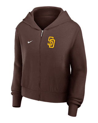 Женское худи San Diego Padres Women’s Nike MLB Full-Zip Hoodie